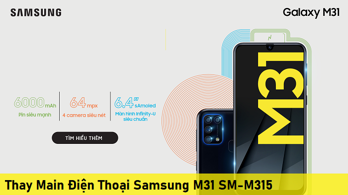 Thay Main Điện Thoại Samsung M31 SM-M315