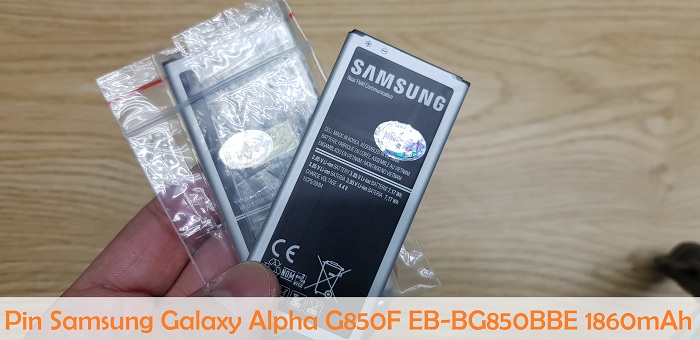 Pin Samsung Galaxy Alpha G850F EB-BG850BBE 1860mAh