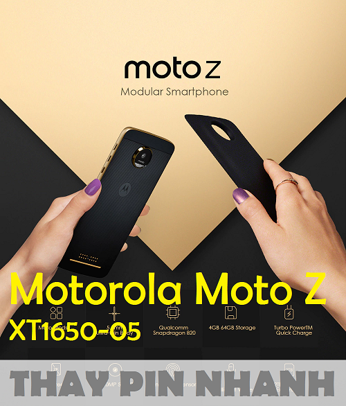 Thay Pin Điện Thoại Motorola Moto Z XT1650-05 GV30 2480mah