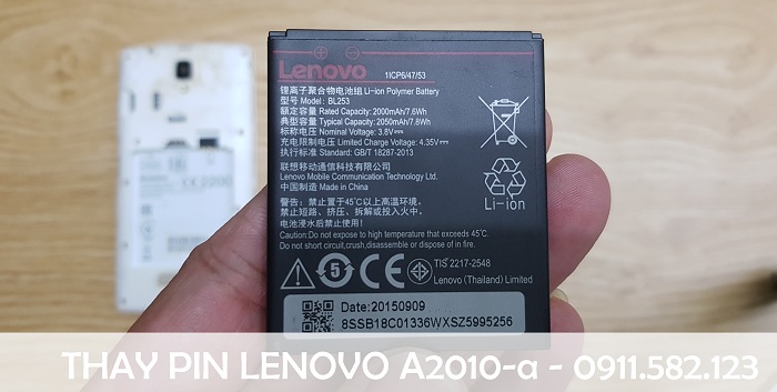 Pin Lenovo A2010-a BL253