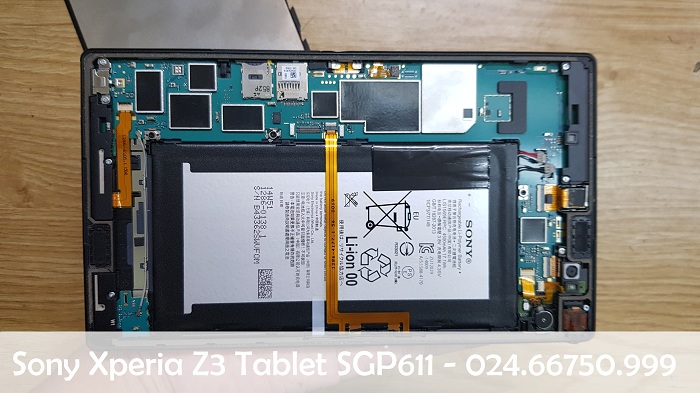 Sửa Sony Z3 Tablet SGP611
