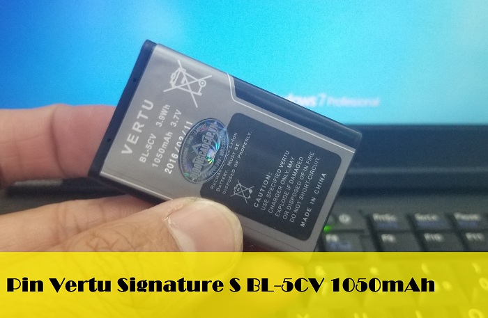 Pin Vertu Signature S BL-5CV 1050mAh