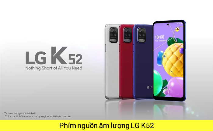 Phím Nguồn Âm lượng LG K52