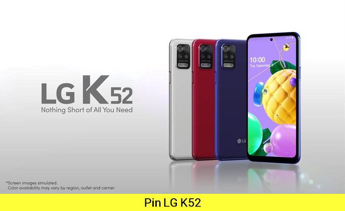 Pin LG K52