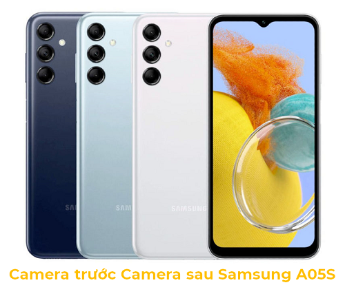 Camera trước Camera sau Samsung A05S