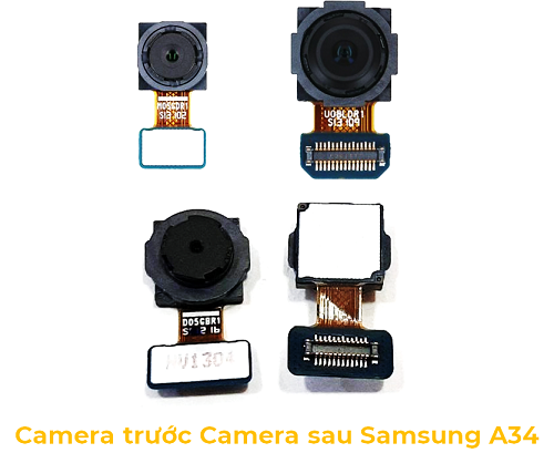 Camera trước Camera sau Samsung A34