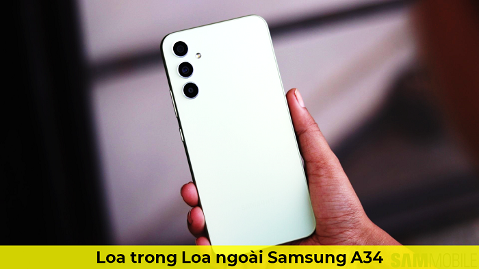 Loa trong Loa Ngoài Samsung A34