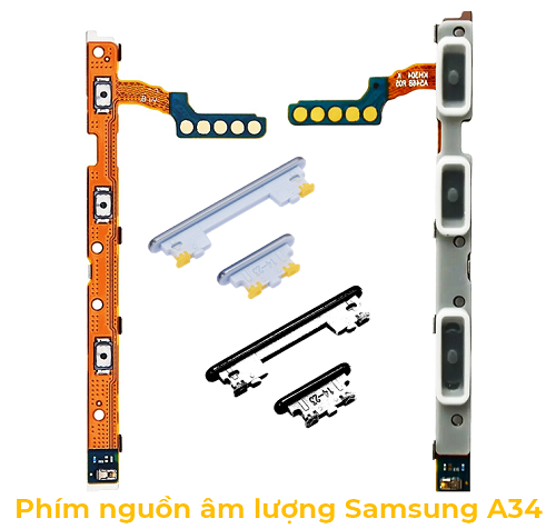 Cáp Phím Nguồn âm lượng Samsung A34