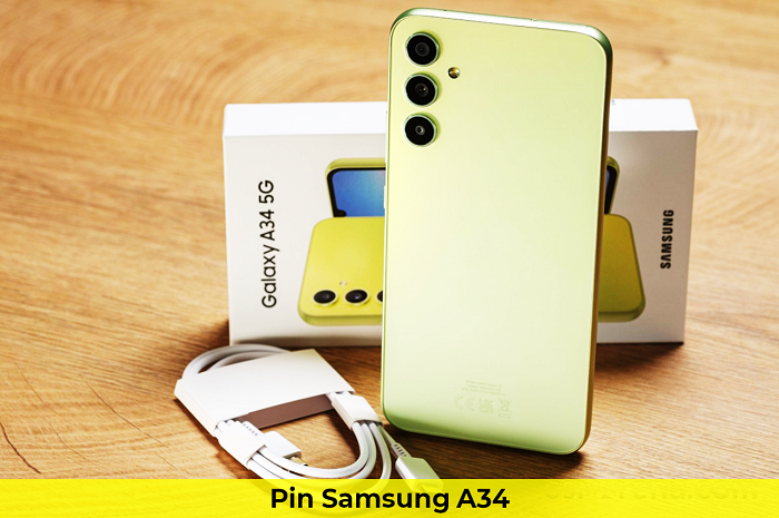 Pin Samsung A34