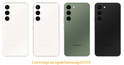 Loa trong Loa Ngoài Samsung S23 FE 5G