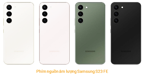 Phím Nguồn Âm lượng Samsung S23 FE