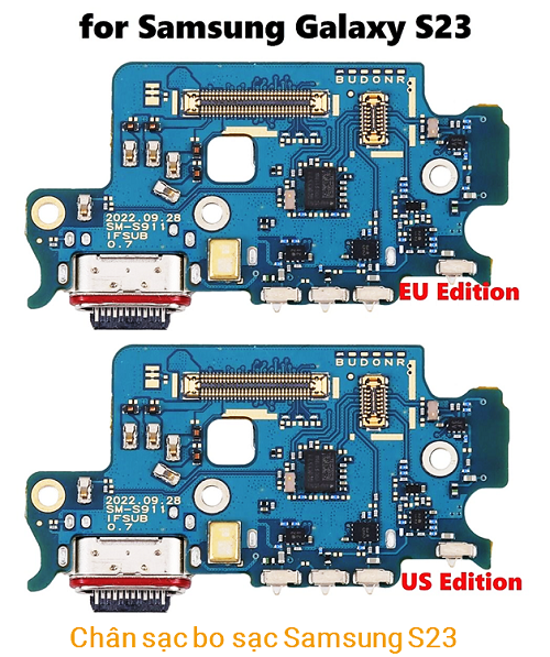 Chân Sạc Bo sạc Samsung S23