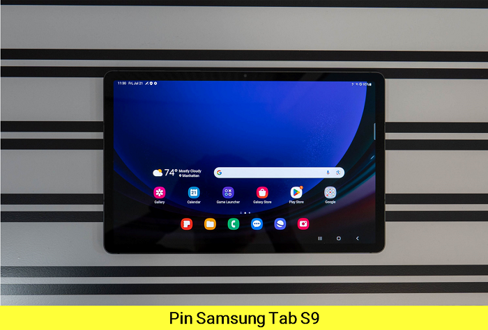 Pin Samsung Tab S9