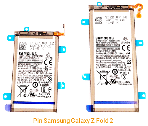 Pin Samsung Z Fold2