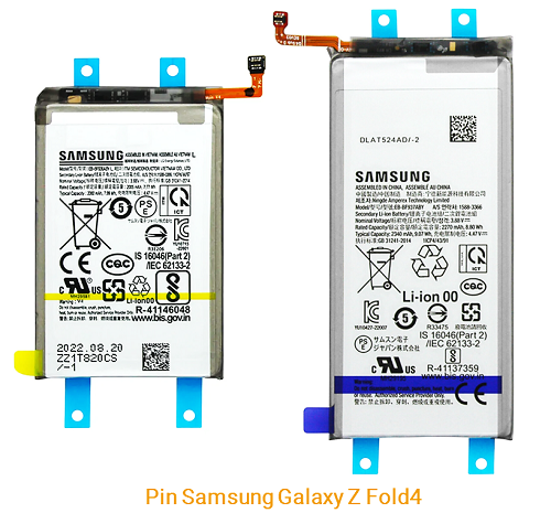 Pin Samsung Z Fold4