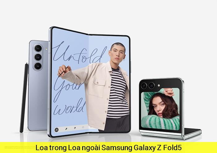 Loa Trong Loa ngoài Samsung Z Fold5