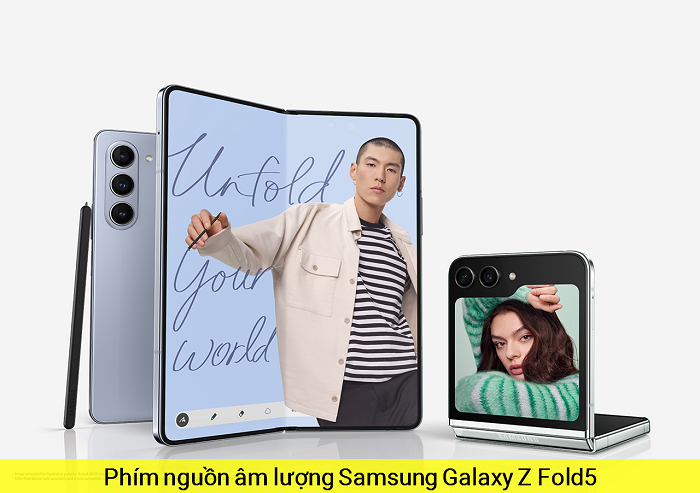 Phím Nguồn Âm lượng Samsung Z Fold5