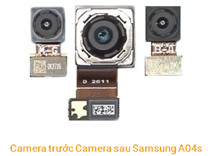 Camera trước Camera sau Samsung A04s