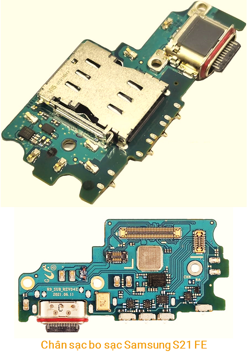 Chân Sạc Bo sạc Samsung S21 FE