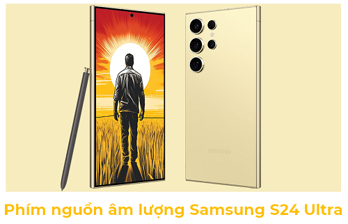 Phím Nguồn Âm lượng Samsung S24 Ultra
