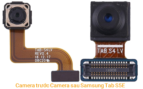 Camera trước Camera sau Samsung Tab S5E