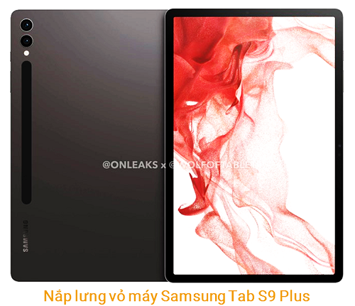 Nắp Lưng Vỏ máy Samsung Tab S9 Plus