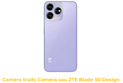Camera trước Camera sau ZTE Blade V50 Design