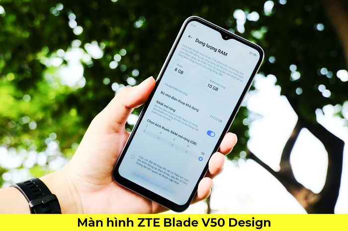 Màn hình ZTE Blade V50 Design