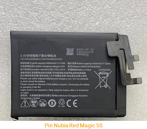 Thay Pin Nubia RED MAGIC 5S