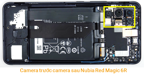 Thay Camera trước sau Nubia Red Magic 6R