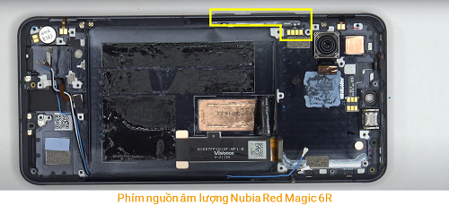 Thay Phím Nguồn Phím âm lượng Nubia Red Magic 6R