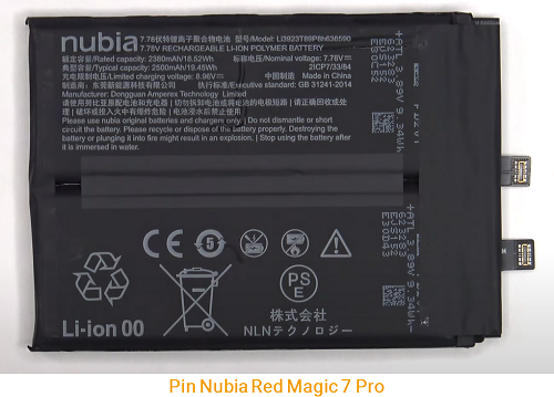 Thay Pin Nubia Red Magic 7 Pro