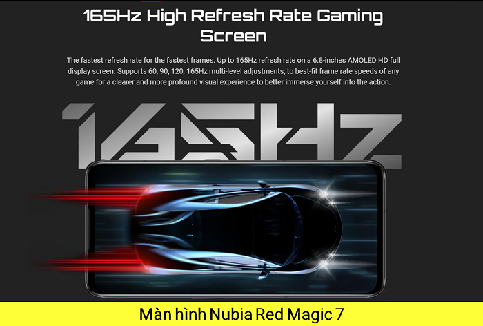 Thay Màn hình Nubia Red Magic 7