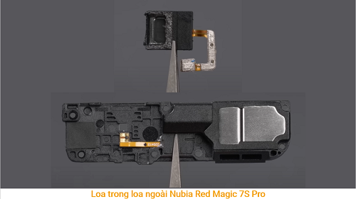 Thay Loa Trong Loa ngoài Nubia Red Magic 7S Pro