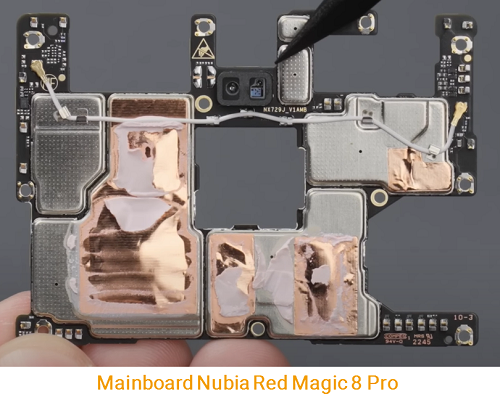 Thay Main Nubia red magic 8 pro