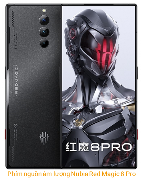 Thay Phím Nguồn Phím âm lượng Nubia Red Magic 8 Pro