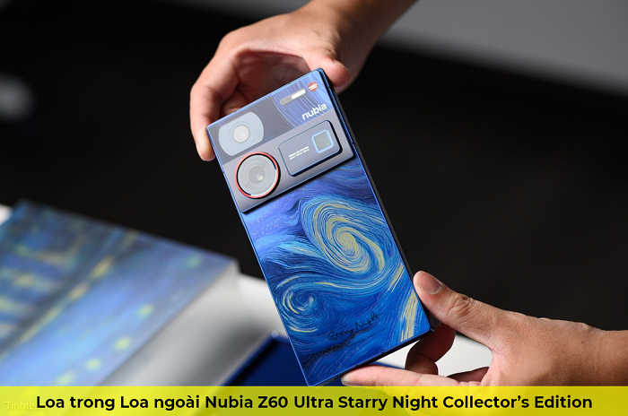 Loa Trong Loa ngoài Nubia Z60 Ultra Starry Night Collector’s Edition