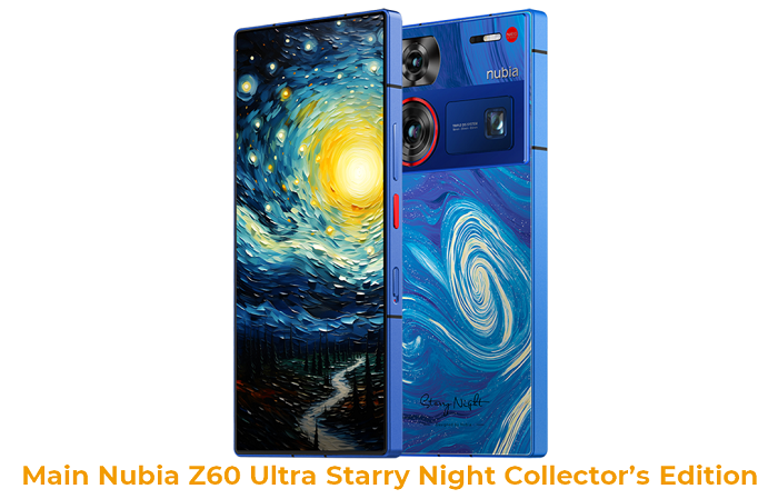 Main Nubia Z60 Ultra Starry Night Collector’s Edition