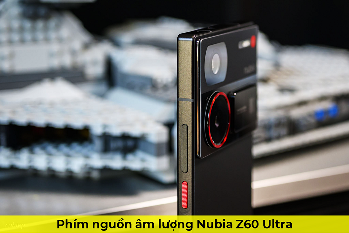 Phím Nguồn Phím âm lượng Nubia Z60 Ultra