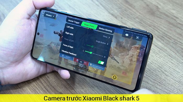 Camera trước Xiaomi Black Shark 5