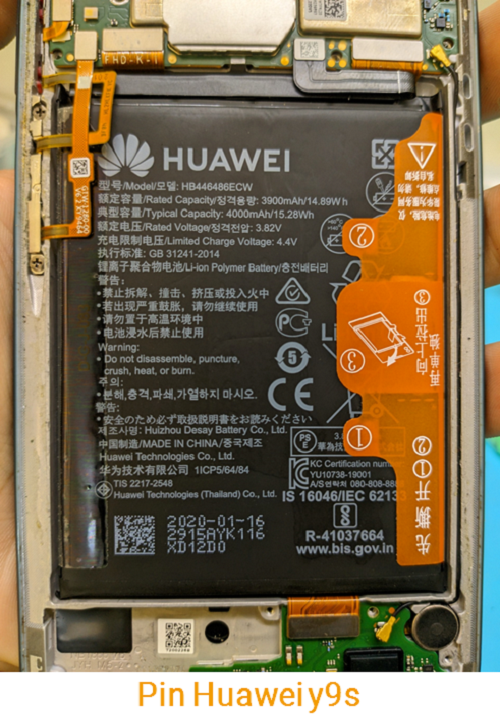 Pin Huawei Y9s