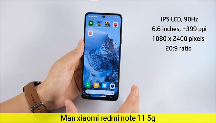Màn Xiaomi Redmi Note 11 5G