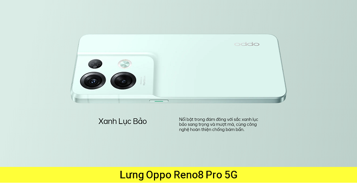 Nắp lưng vỏ máy Oppo Reno8 Pro 5G