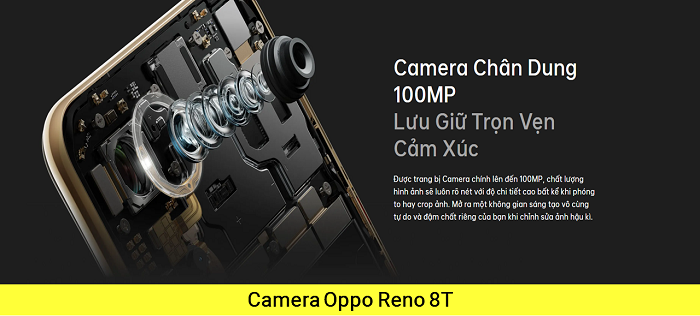 Camera Oppo Reno 8T