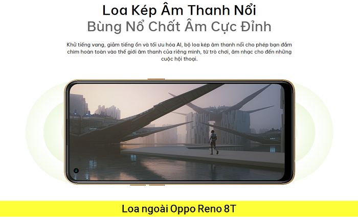 Loa trong Loa ngoài Oppo Reno 8T