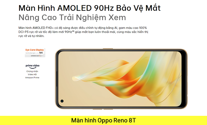 Màn hình Oppo Reno 8T