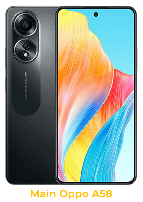 Main Oppo A58