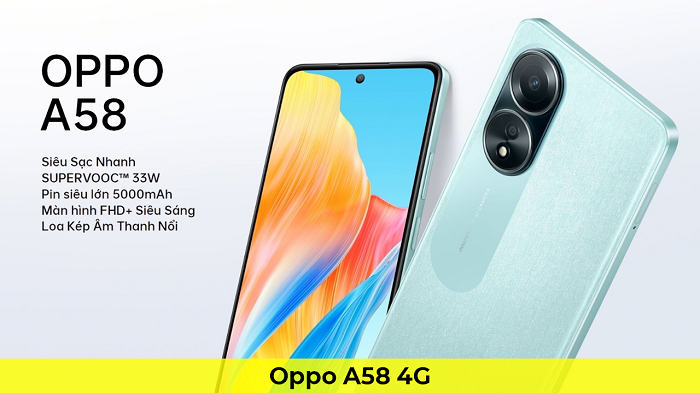 SỬA OPPO A58 CÁC LỖI PHẦN CỨNG PHẦN MỀM TƯ VẤN SỬA NHANH