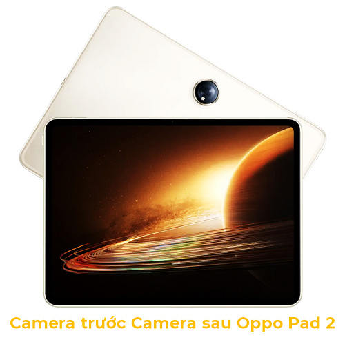 Camera trước Camera sau Oppo Pad 2