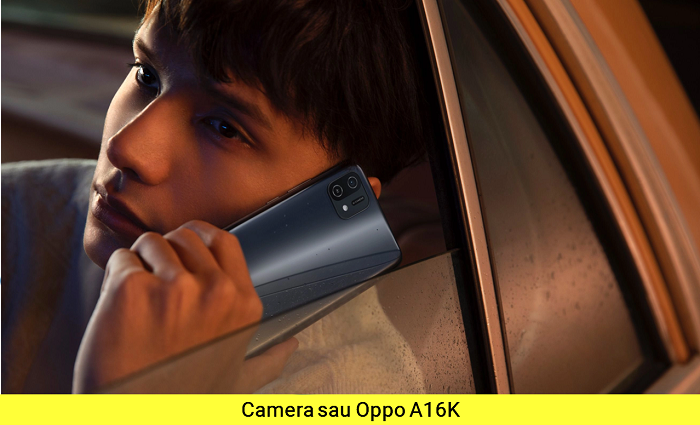 Camera trước Camera sau Oppo A16k